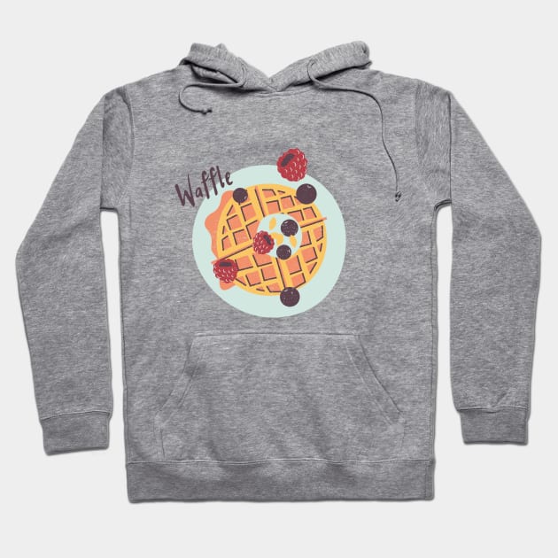 National Waffle Day Hoodie by ohsheep